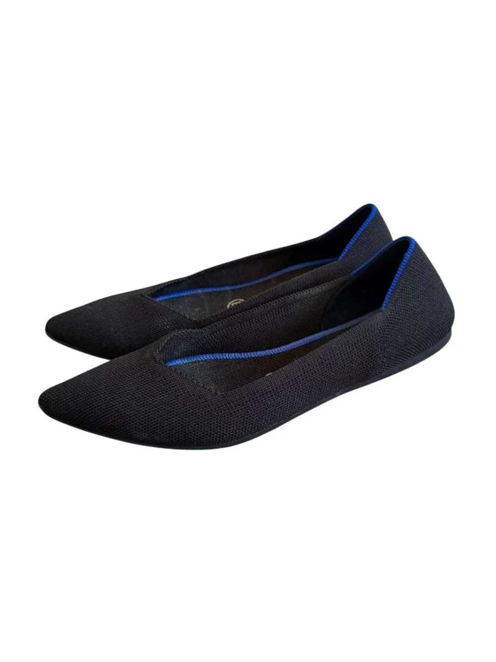 ROTHYS Women’s Black Pointed Toe Flats Size 8.5